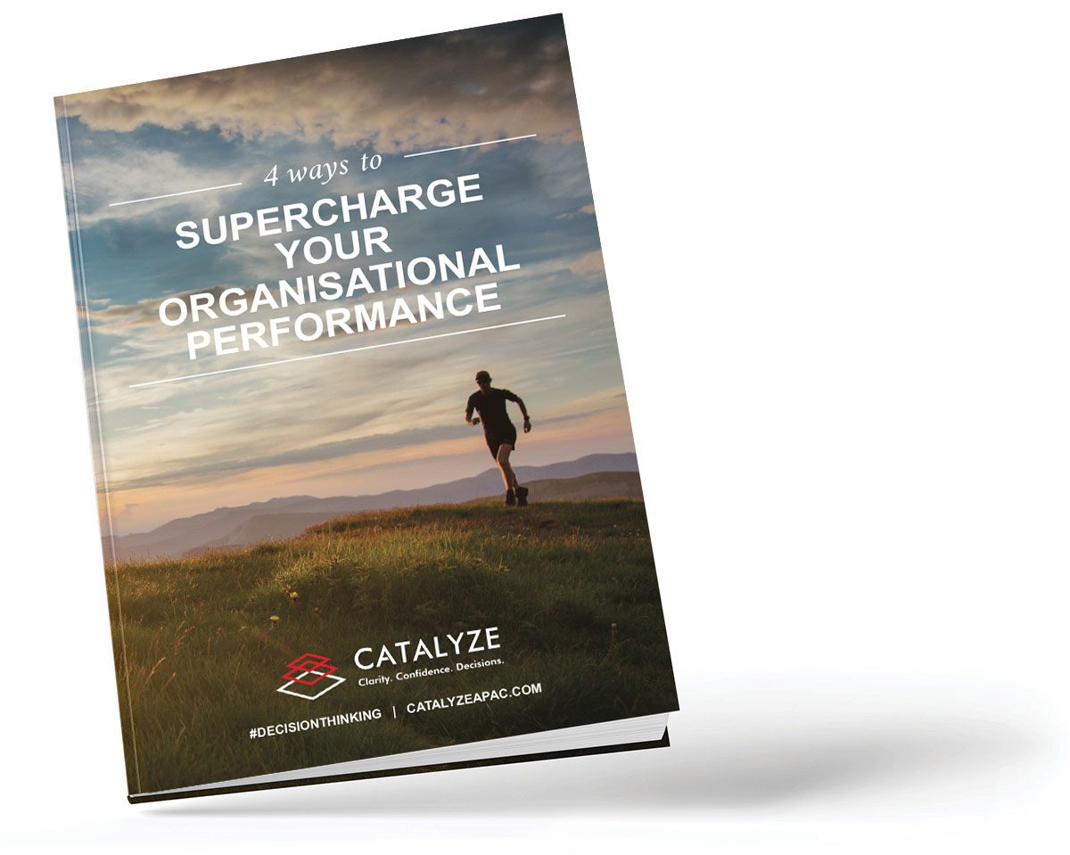 Catalyze supercharge your oganisational performance 